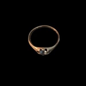 Gold December Birthstone Ring